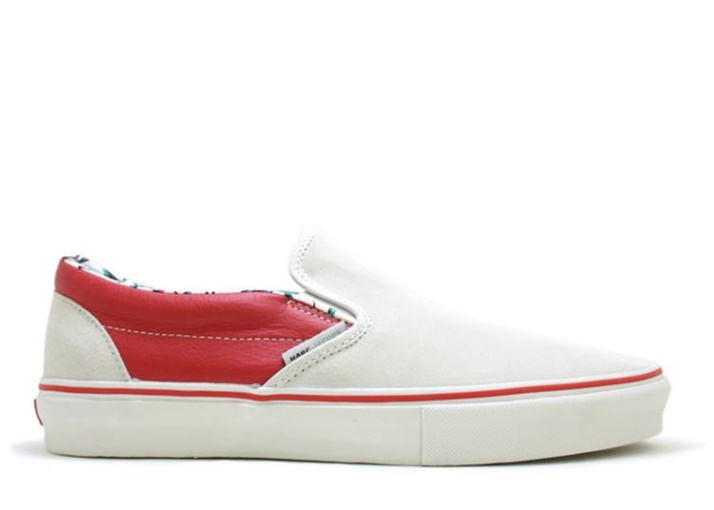 Vans Cls.slip-on Lx Buff Blanco/fórmula Uno