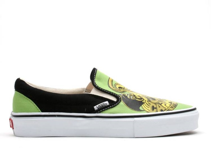 Vans Classic Slip-on Lx (cab1lizard)lima/verde/negro
