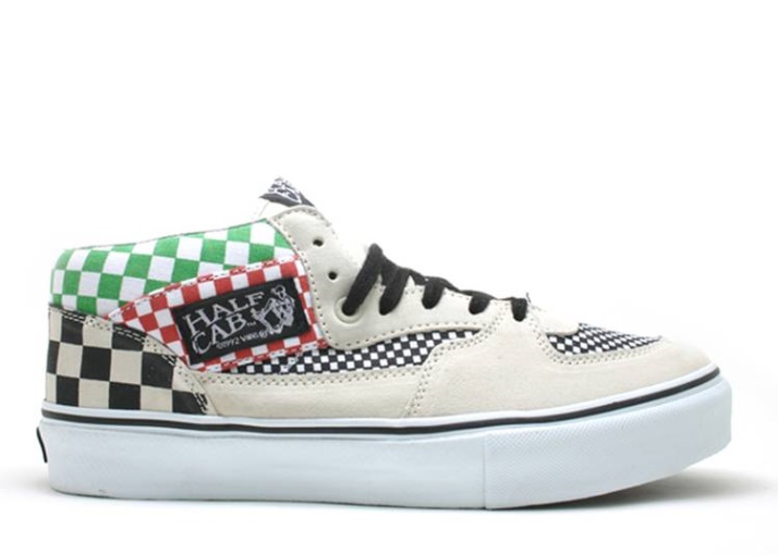 Vans Media Cabina - Blanco Supremo/negro/f.onechecks