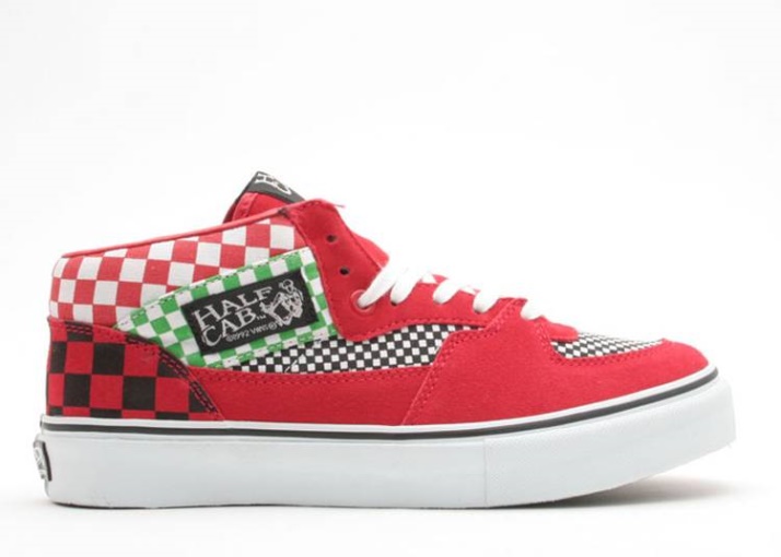Vans Half Cab - Supreme F.one/white Checks/black
