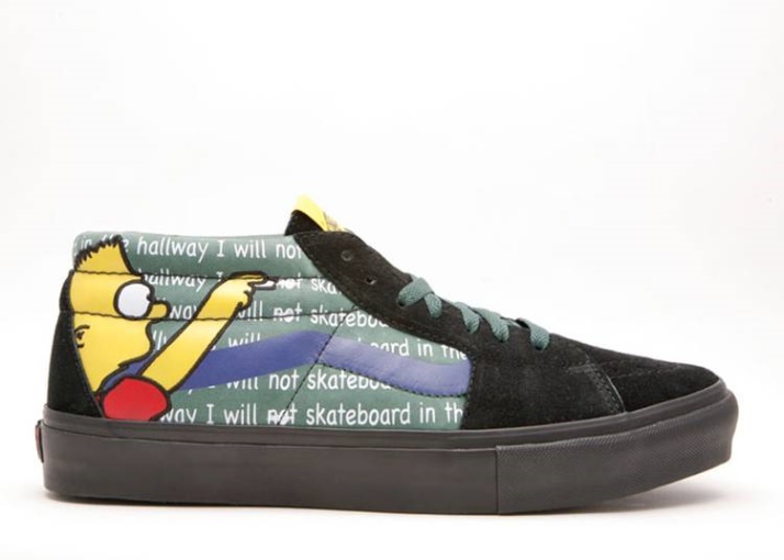 Vans Sk8 Mid Lx - Alijo De Los Simpsons