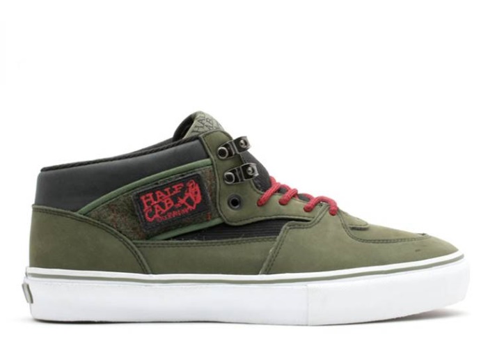 Vans Half Cab Pro - Drop Sneakers Not Bombs Rifle Verde/negro