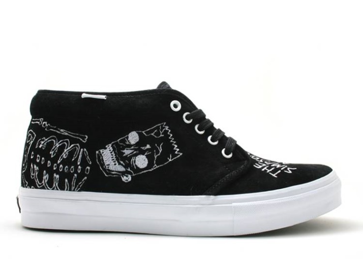 Vans Chukka Boot Lx - Cara Del Cuello De Los Simpsons
