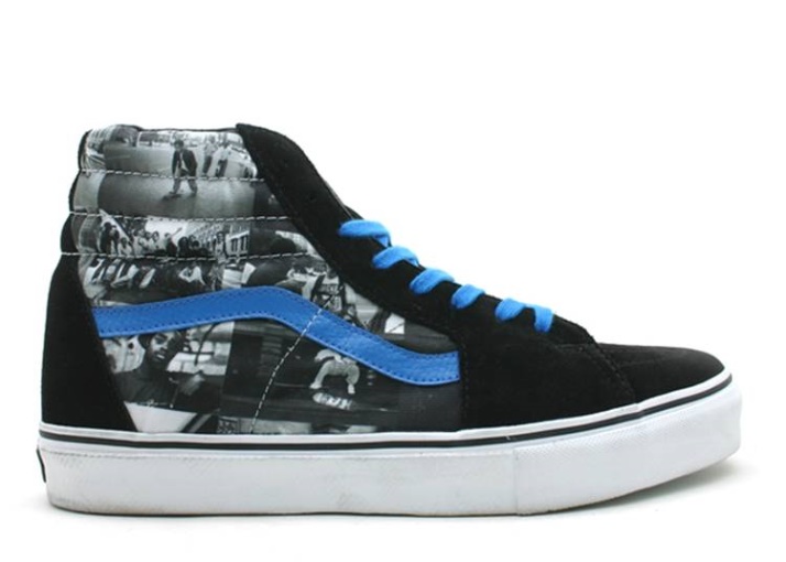 Vans Sk8 Hi S Negro/directoire Azul