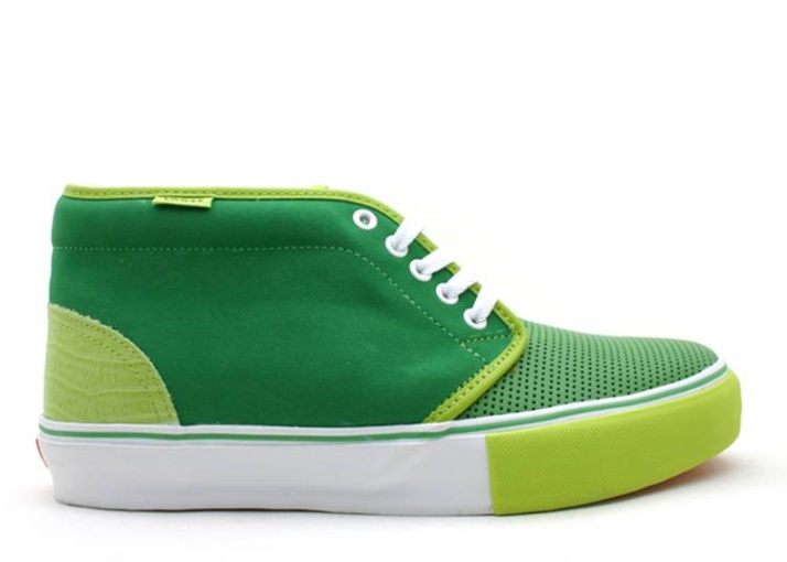 Bota Vans Chukka 2 - 3 Pies De Alto F.grn/l.grn/onlinegrm