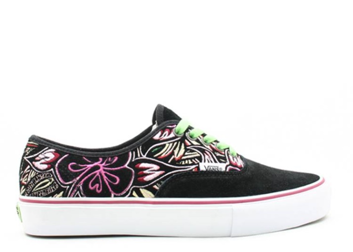 Vans Authentic Lx Negro/capullo De Rosa