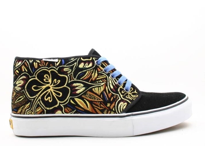 Vans Chukka Boot Lx Negro/limón