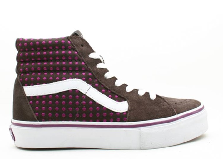 Vans Sk8 High Lx Cafe/fushia