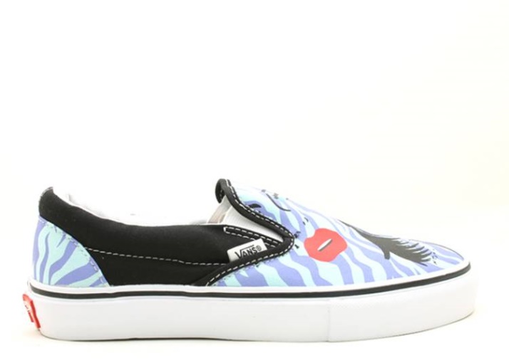 Vans Slip On Lx Tinte Azul/negro