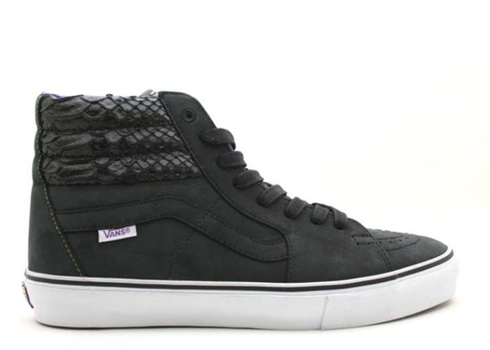 Vans Sk8 High Lx Serpiente Negras/blancas/amarillas