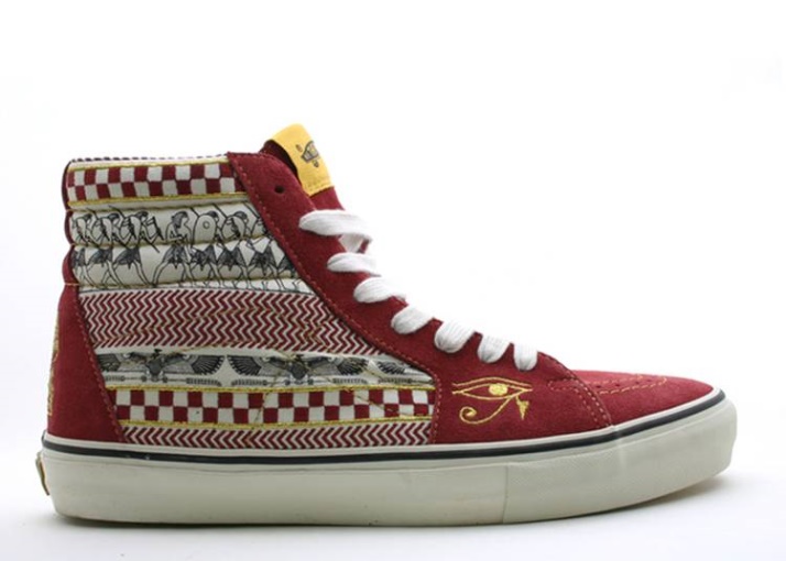 Vans Sk8-hi Lx Rojo Intenso/niebla