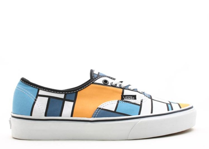 Vans Auténtico Azul Cian/amarillo Radiante