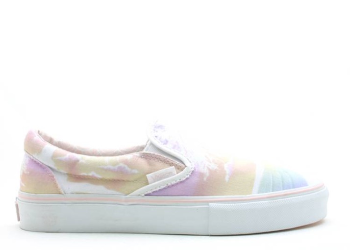 Vans Slip On Lx Blanco/rosa