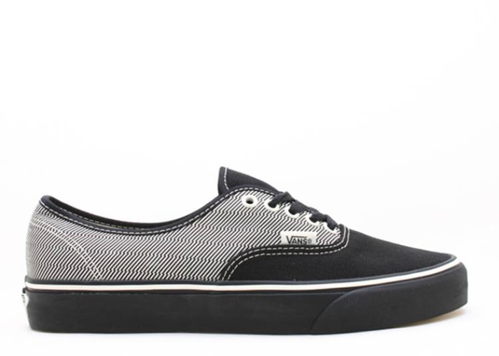 Vans Auténtico Negro/cebra