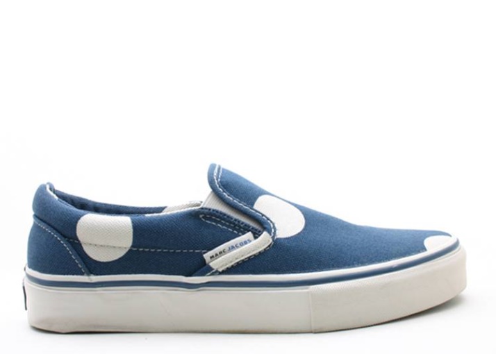 Vans Cls.slip-on Lx - Marc Jacobs Princesa Azul/buff Blanco