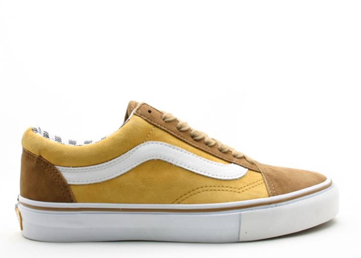 Vans Old Skool Lx Marrón Bronce/resplandor Dorado