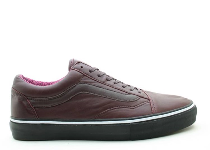 Vans Old Skool Lx - Piel De Becerro Fudge/festival Fuchia