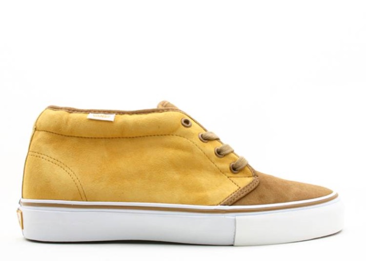 Vans Chukka Boot Lx Marrón Bronce/brillo Dorado