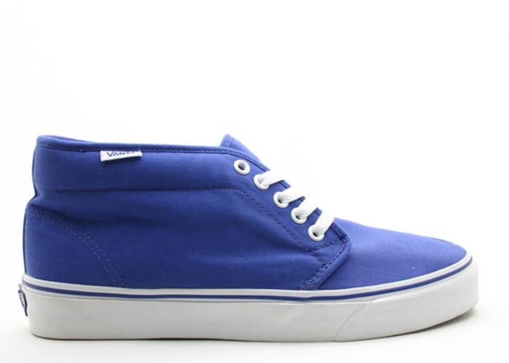 Botas Vans Chukka Azul Real/blanco Verdadero