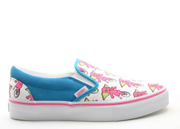 Vans Classic Slip On Lx Océano Hawaiano/rosa Neón