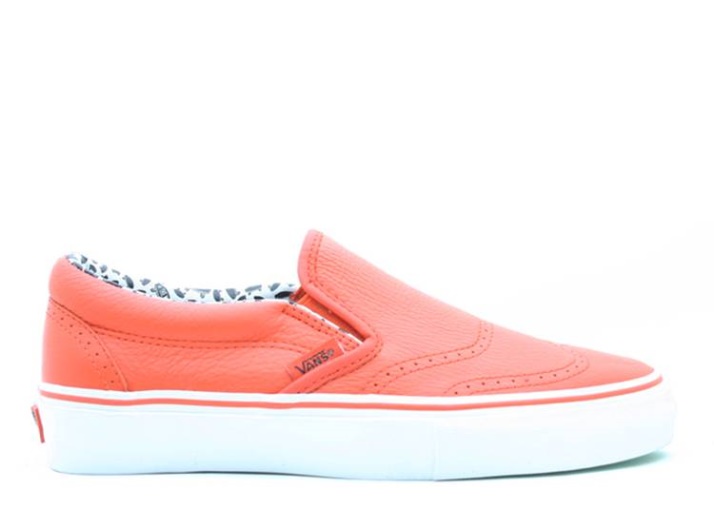 Vans Classic Sin Cordones En La Parte Superior Del Ala