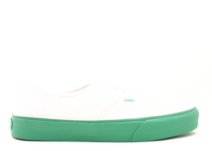 Vans Auténtico True Blanco/cinta Verde