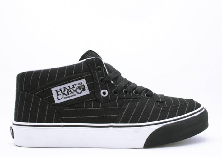 Vans Media Cabina Rayas Negras