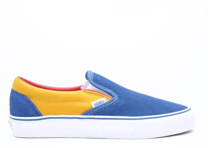 Vans Classic Slip En Fusión Clásica Azul/oro