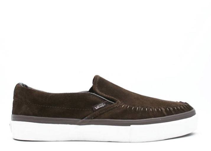 Vans Classic Moc Slip On Lx Pizarra Negro/malvavisco
