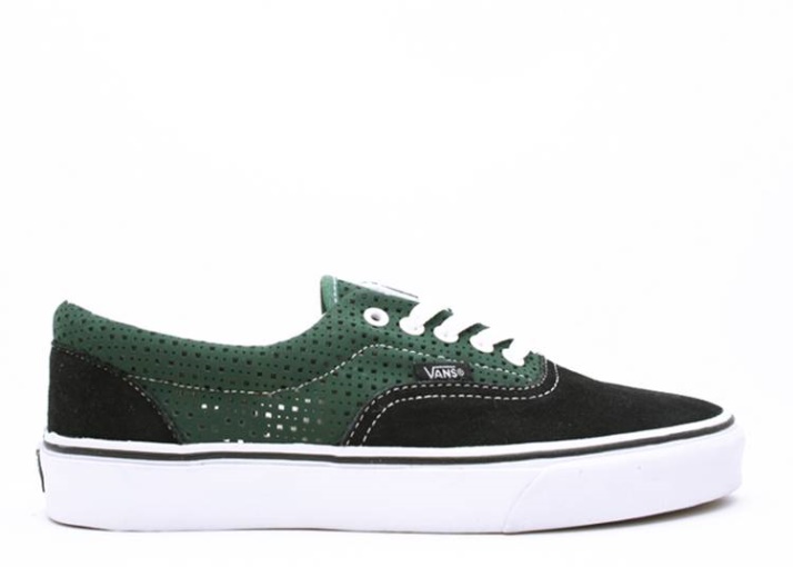 Vans Era Negro/verde Oscuro