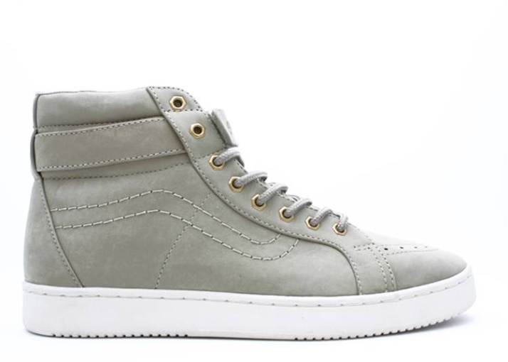 Vans Sk8 Hi Cup Lx Verde Pizarra/verde Plata