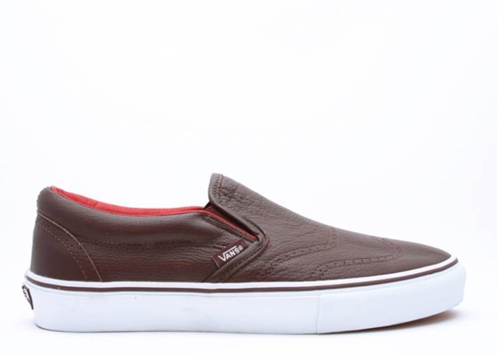 Vans Classic Slip On Wingtip Lx Fig/tangored