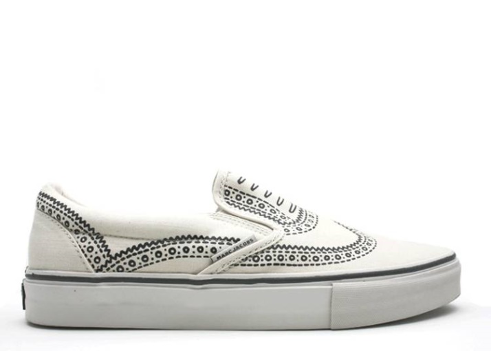 Vans Classic Slip On Lx Blanco/gunmetal