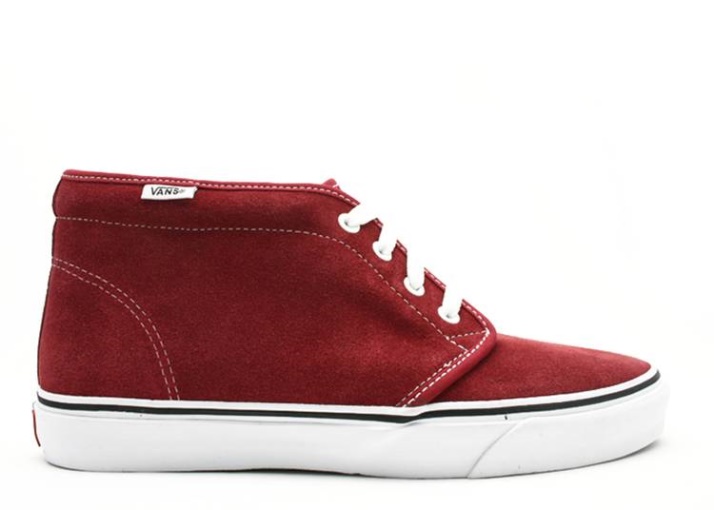 Botas Vans Chukka Bikingred/blanco