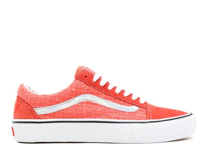 Vans Supreme X Old Skool Pro Iridiscente - Coral