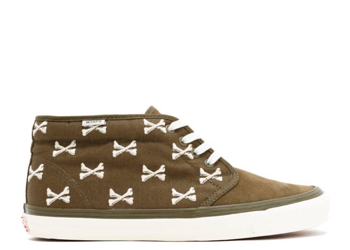 Vans Wtaps X Og Chukka Boot Lx - Huesos Oliva/blanco Susurro
