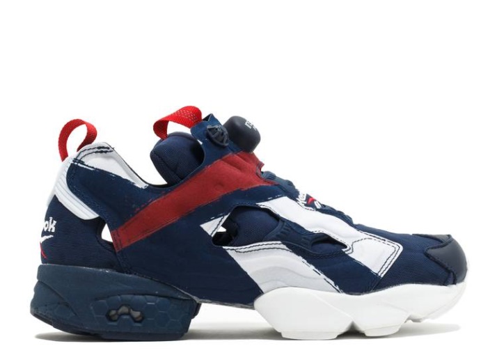 Reebok Instapump Fury - Overbranded Colliegiate Azul Marino/rojo/blanco