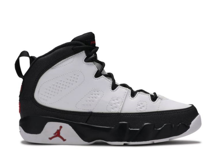 Air Jordan 9 Retro Ps - Blanco Varsity Rojo