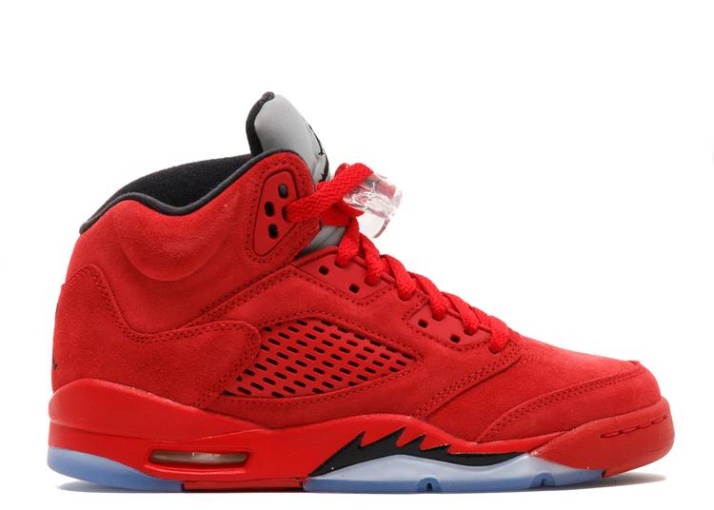 Air Jordan 5 Retro Bg - Ante Rojo