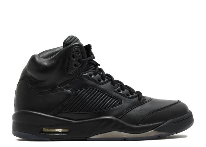 Air Jordan 5 Retro Premium - Triple Negro