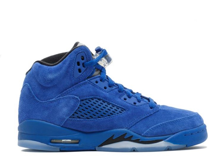 Air Jordan 5 Retro Gs - Ante Azul