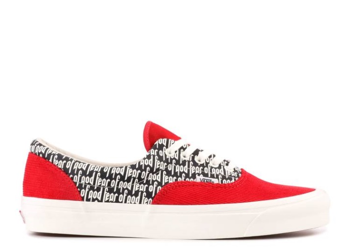 Vans Miedo De Dios X Era 95 Dx - Colección 2 Rojo