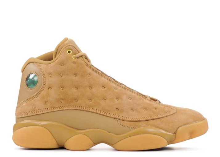 Air Jordan 13 Retro Dorado/marrón/goma Amarillo/trigo