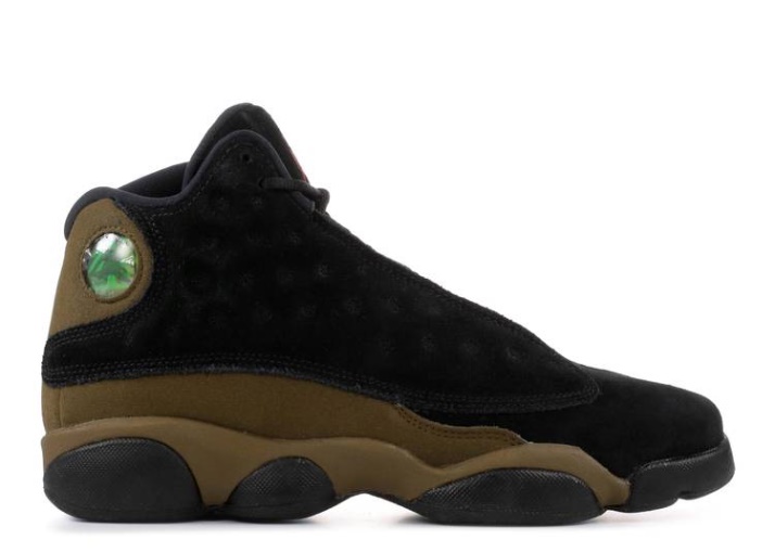 Air Jordan 13 Retro Bg - Oliva