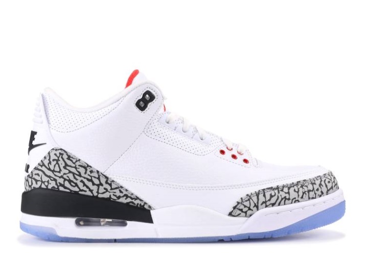 Air Jordan 3 Retro Nrg - Línea De Tiros Libres