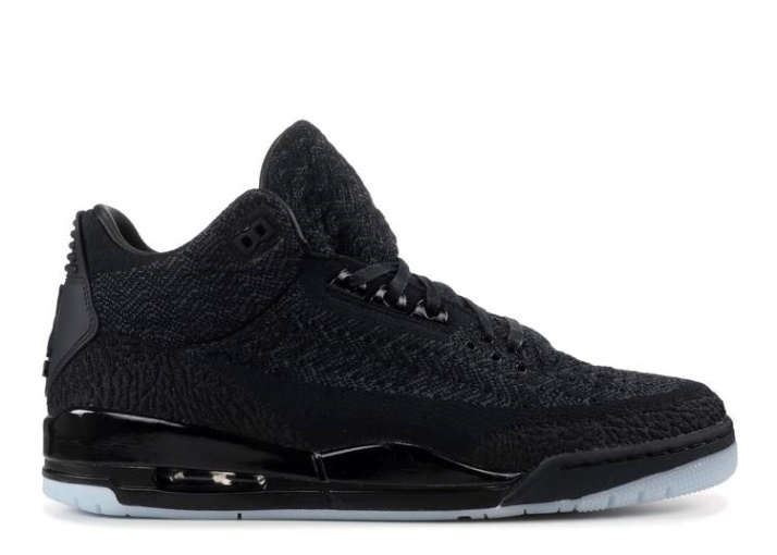 Air Jordan 3 Retro Flyknit - Negro