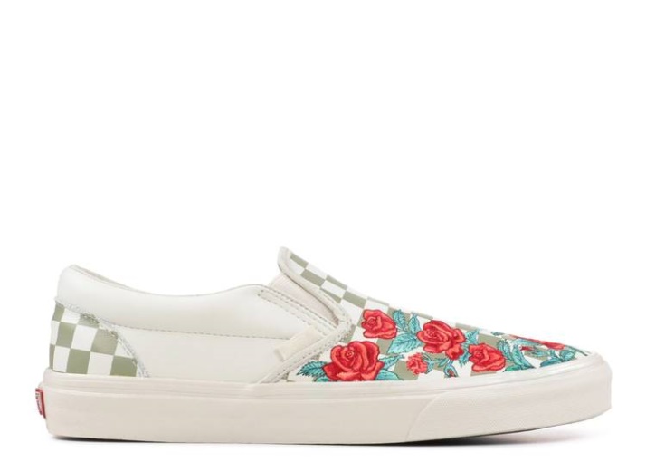 Vans Slip-on Dx - Rosas Bordadas