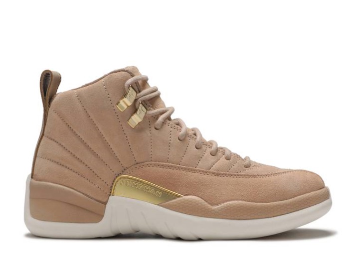 Nike Air Jordan 12 Retro Vachetta Tan/dorado/vela