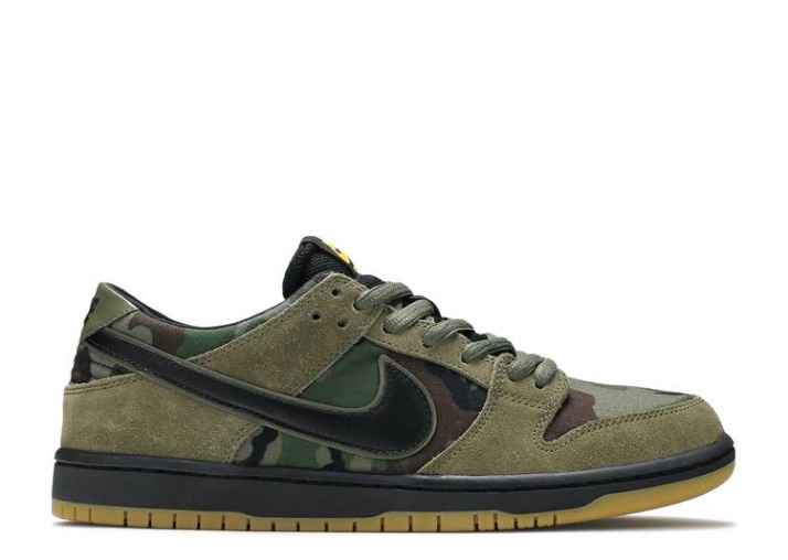 Nike Zoom Dunk Low Pro Sb - Camo
