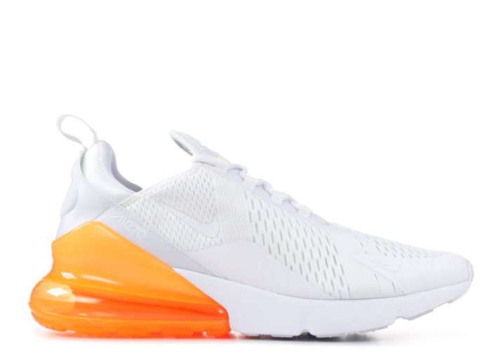 Nike Air Max 270 - Blanco Total Naranja
